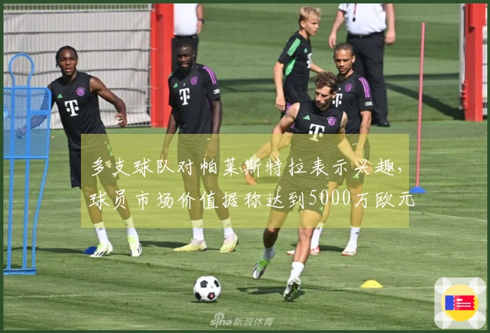 多支球队对帕莱斯特拉表示兴趣，球员市场价值据称达到5000万欧元